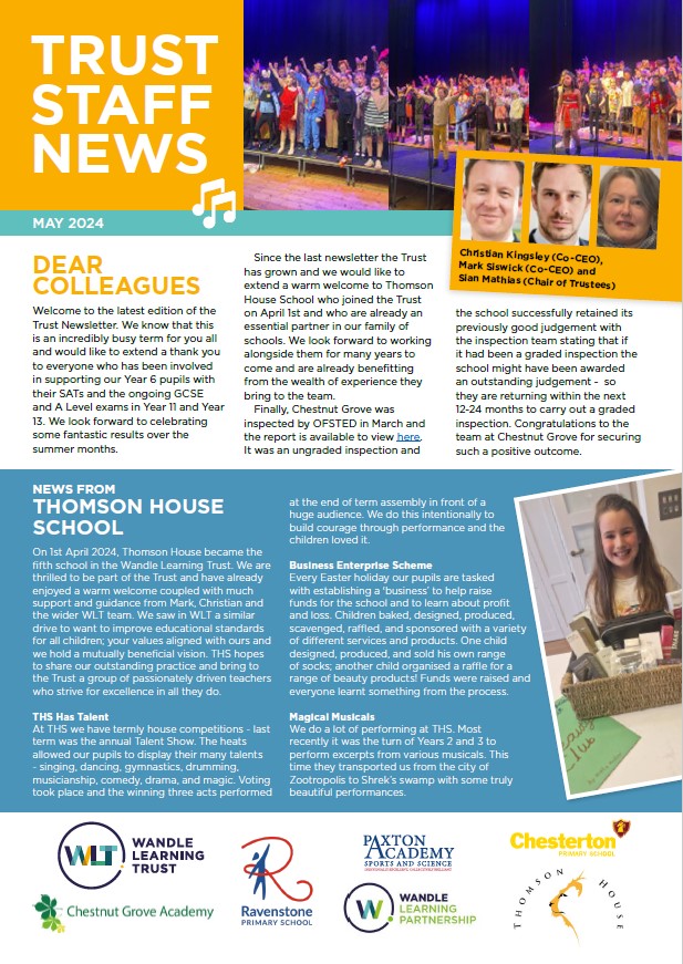 May 24 Newsletter
